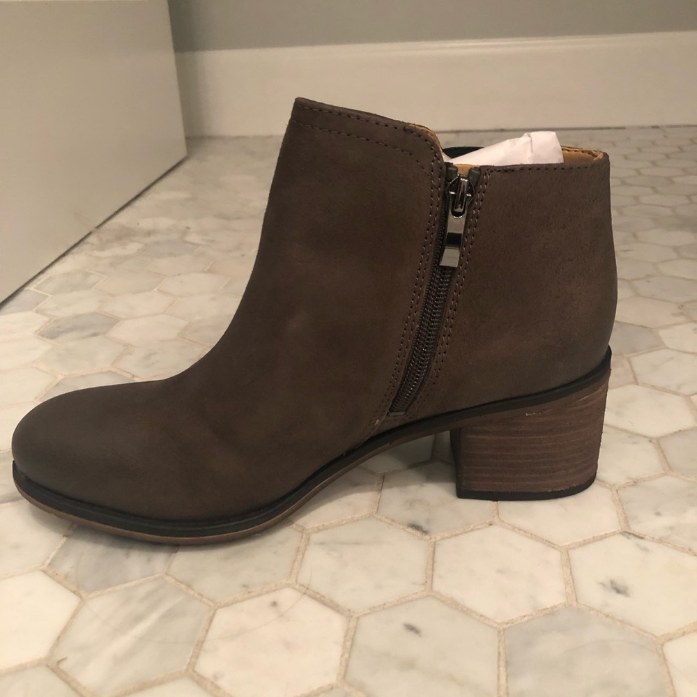Franco Sarto grey booties